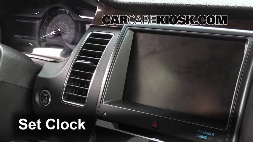 2013 Ford Flex Limited 3.5L V6 Turbo Sport Utility (4 Door) Clock